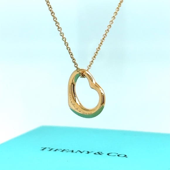 Tiffany & Co Open Heart Pendant - Picture 6 of 9